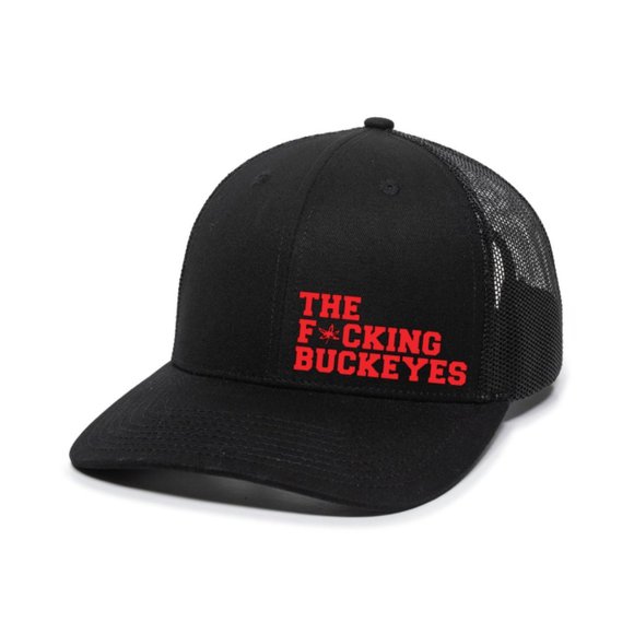 The F*cking Buckeyes (Censored Content) Go Buckeyes Premium Unisex Snapback Hat - Picture 2 of 8